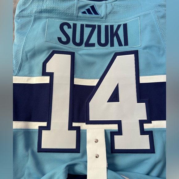 Nick Suzuki Montreal Canadiens Authentic Adidas Hockey Jersey (Size 56 - XXL) - Picture 3 of 6